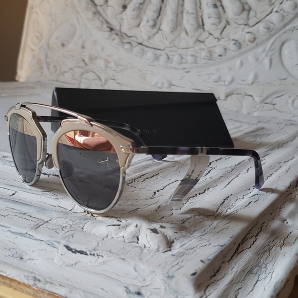 Dior Modified Aviator Sunglasses D-16 - Picture 16 of 16